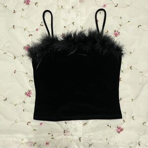 2000s Velvet Cami Top